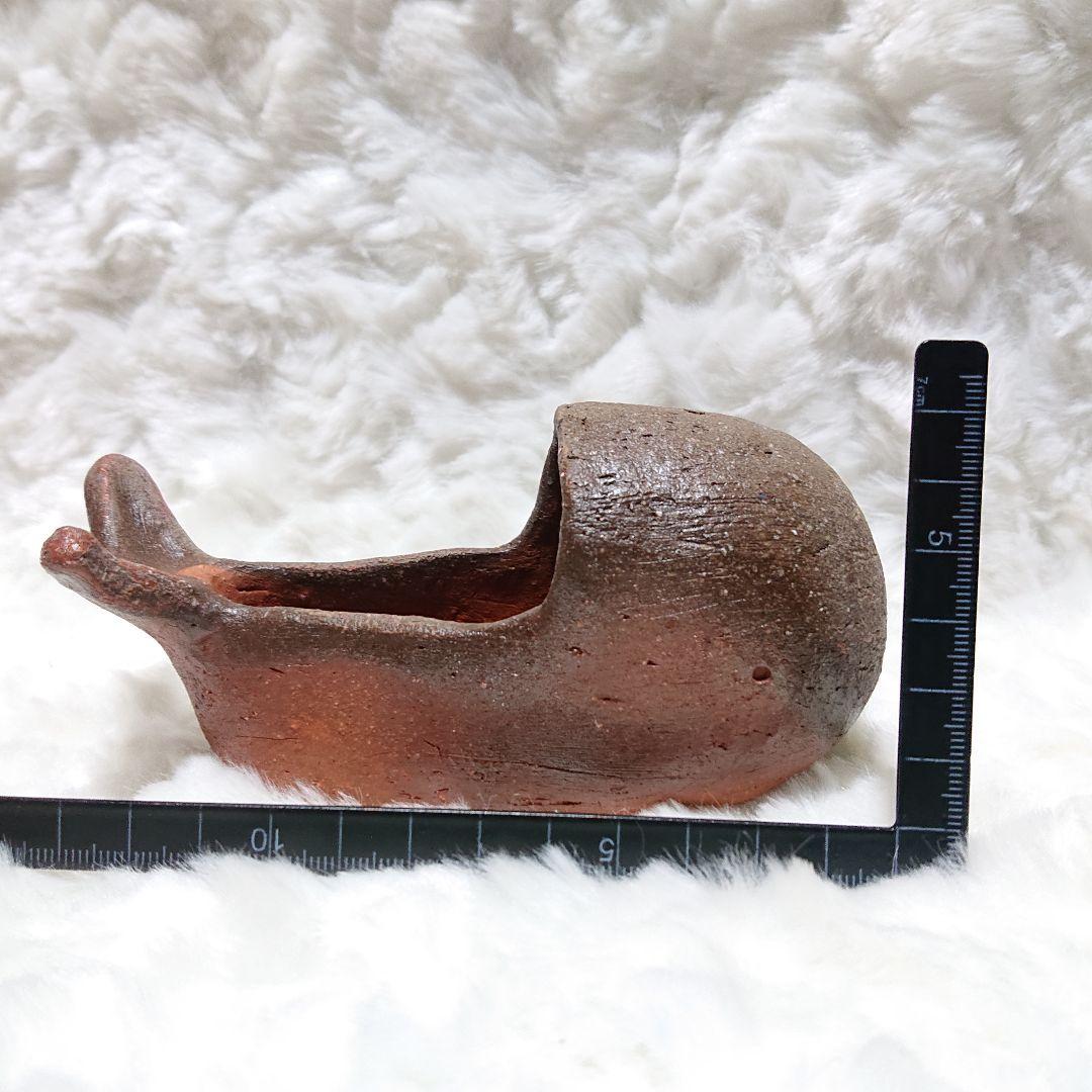 【2406】くじら…備前焼