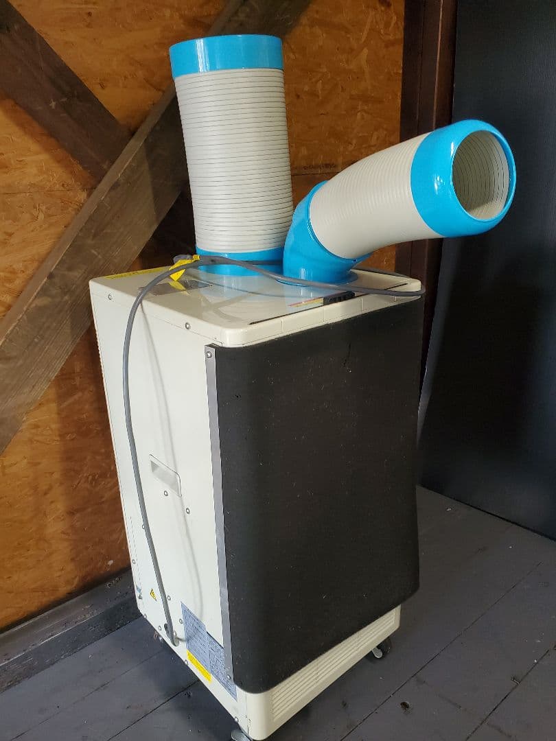 熱中症予防 ナカトミN407-R　排熱ダクト付きスポットクーラー家庭用 業務用