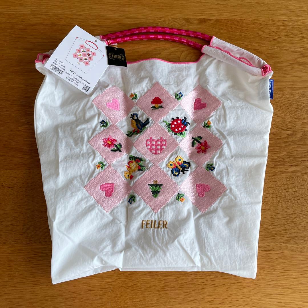 【新品未使用正規品】フェイラー×ボールアンドチェーン　コラボバッグMサイズ