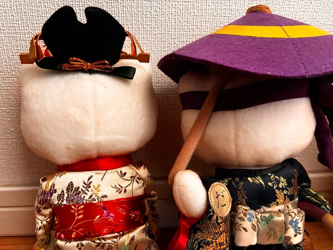 ハローキティ さんりお歌舞伎どおるDX ぬいぐるみ 2体セット　非売品