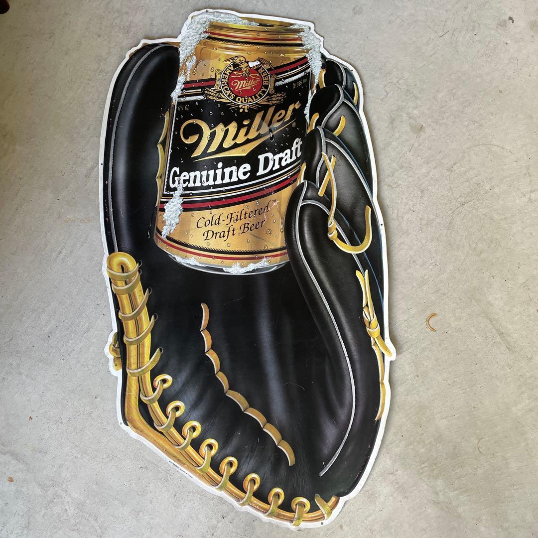 U.S.A vintage MILLER BEER ミラービール サイン看板