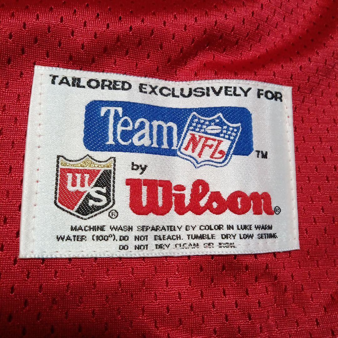 USA製 90s ウィルソン NFL チーフス　ボノ アメフト ユニフォーム