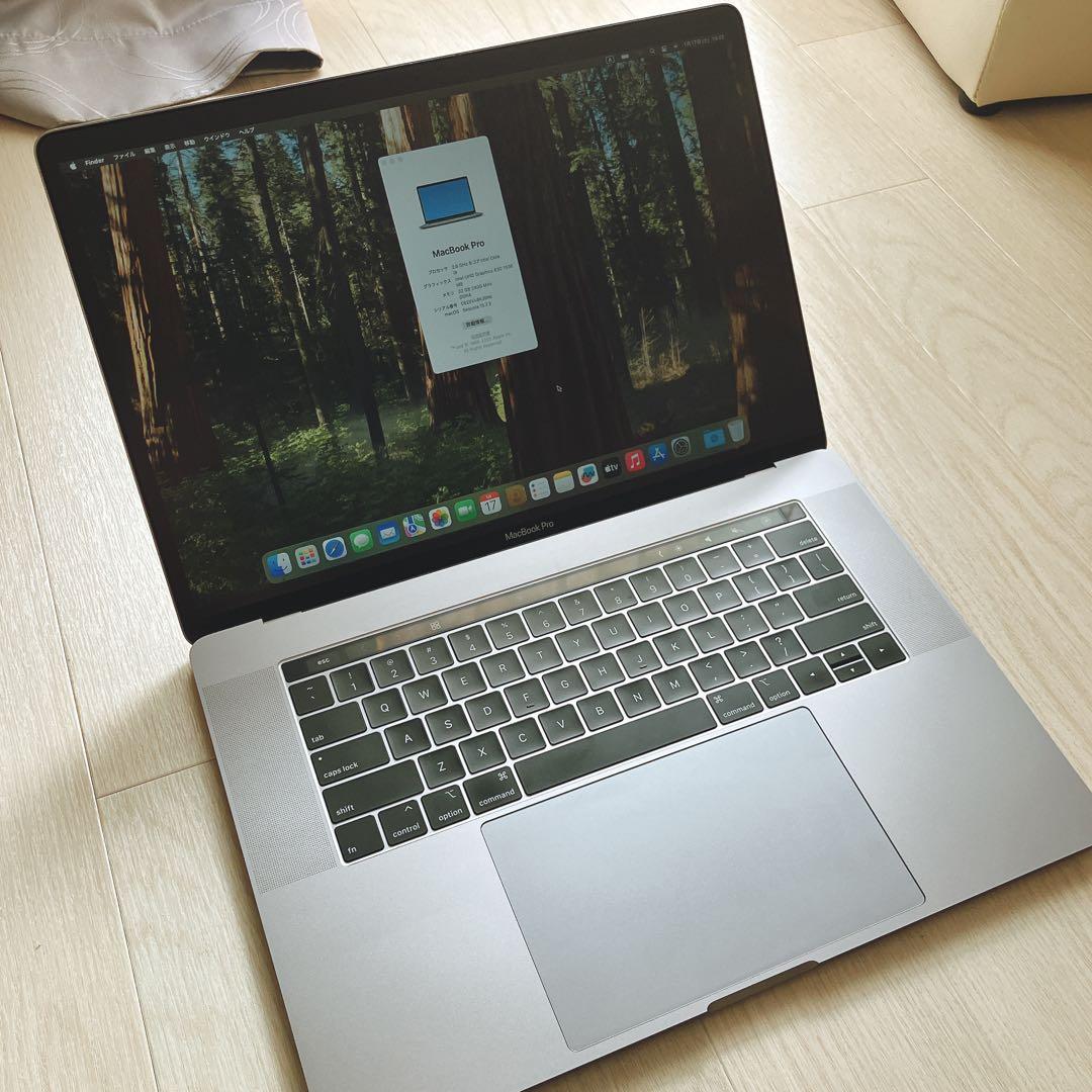 MacBook Pro 15.4インチ（外箱付）2019/i9/32GB/1TB
