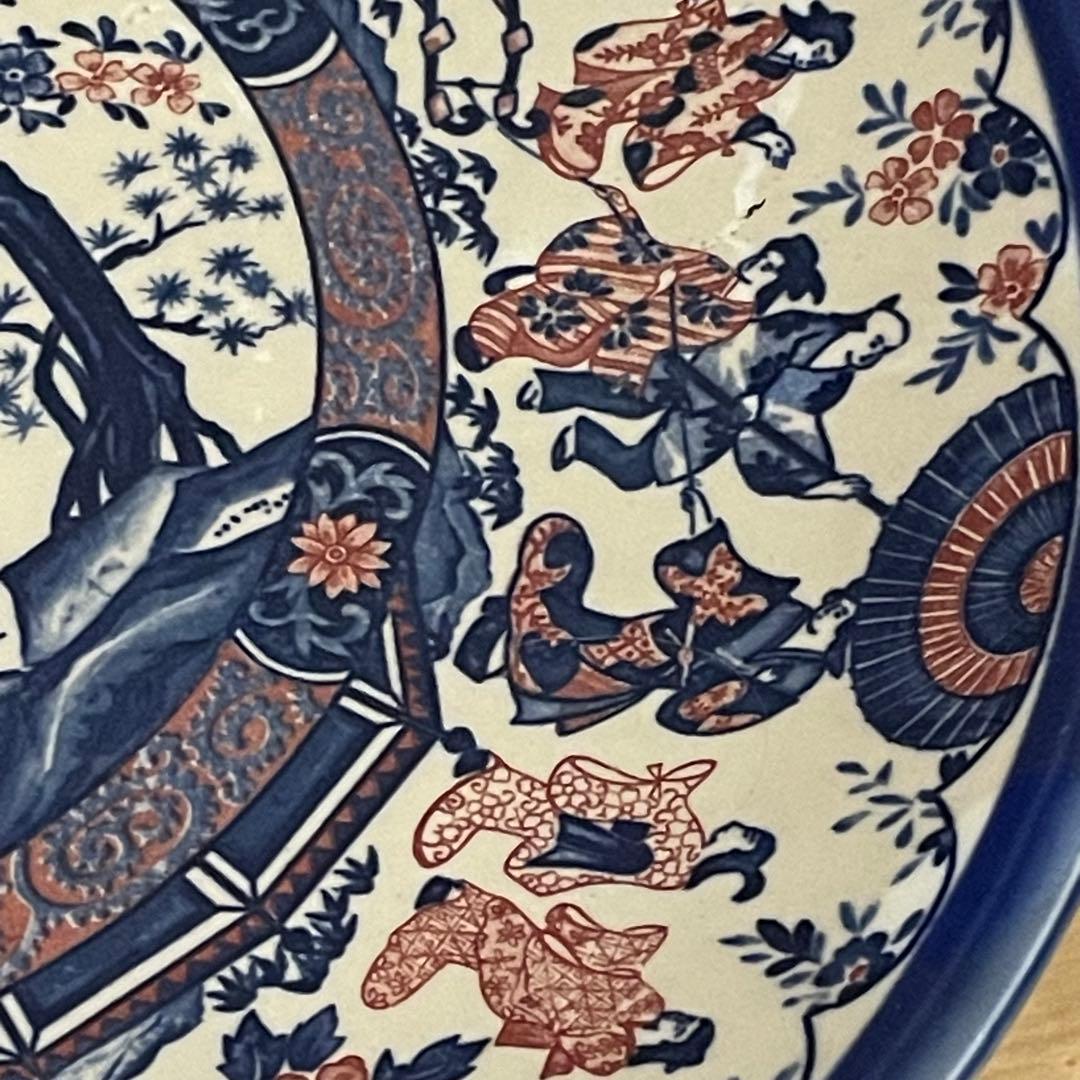 ヴィンテージ 東洋陶器 伊万里様式 飾り大皿