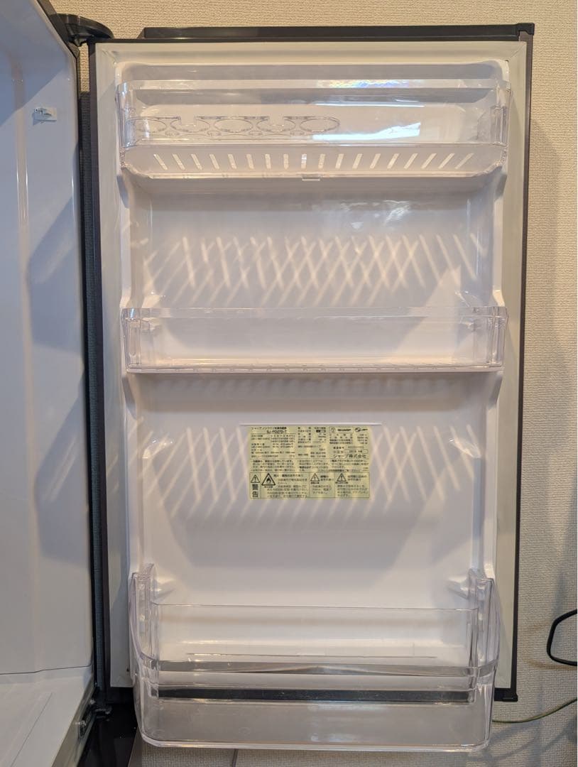 シャープ 2ドア 冷凍冷蔵庫 271L SJ-PD27D-T