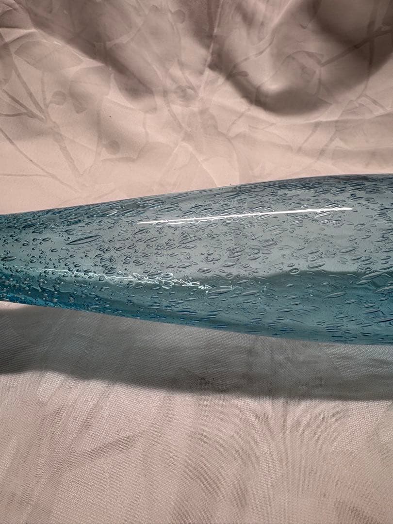 津軽びいどろ気泡入りガラス花瓶✨【ガハハ本舗新春インテリア雑貨市】✨