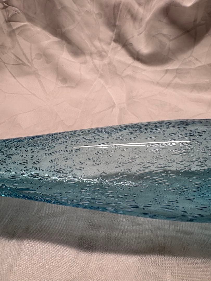 津軽びいどろ気泡入りガラス花瓶✨【ガハハ本舗新春インテリア雑貨市】✨