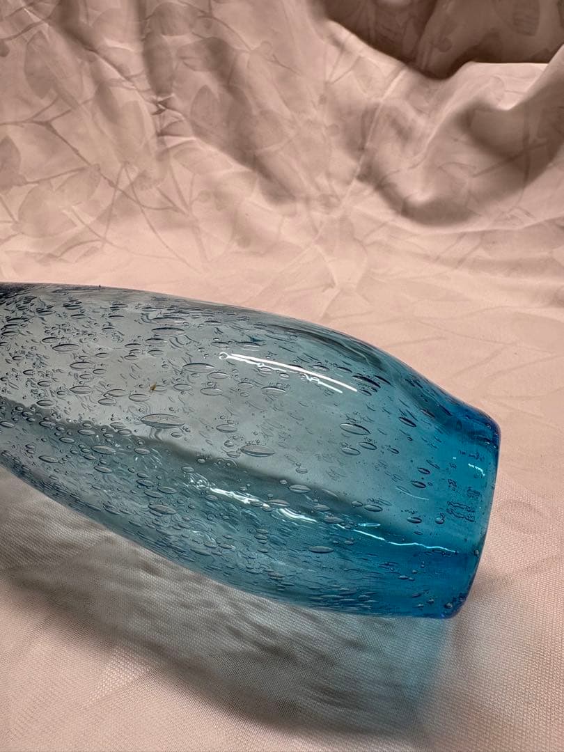 津軽びいどろ気泡入りガラス花瓶✨【ガハハ本舗新春インテリア雑貨市】✨