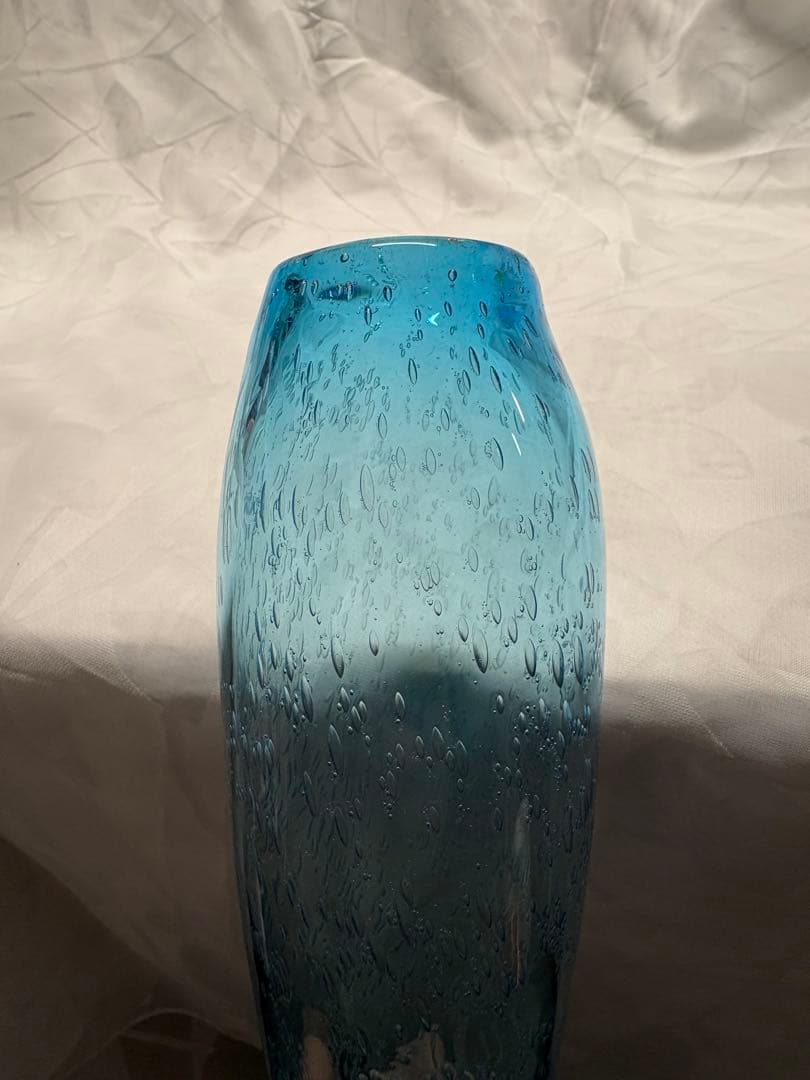 津軽びいどろ気泡入りガラス花瓶✨【ガハハ本舗新春インテリア雑貨市】✨