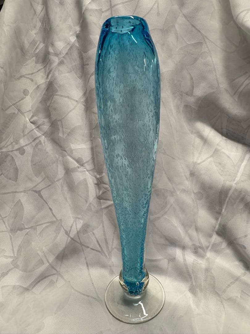 津軽びいどろ気泡入りガラス花瓶✨【ガハハ本舗新春インテリア雑貨市】✨