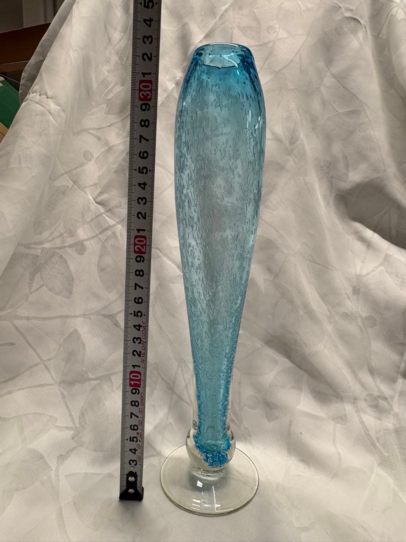 津軽びいどろ気泡入りガラス花瓶✨【ガハハ本舗新春インテリア雑貨市】✨