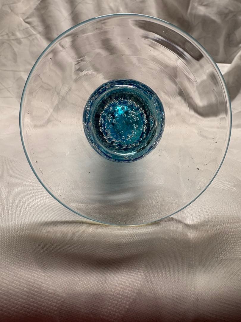 津軽びいどろ気泡入りガラス花瓶✨【ガハハ本舗新春インテリア雑貨市】✨