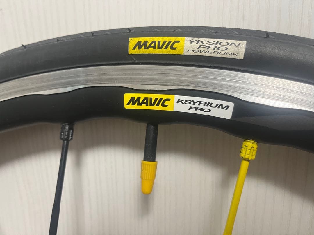 Mavic Ksyrium Pro リムブレーキ 前後セット 高性能ホイール