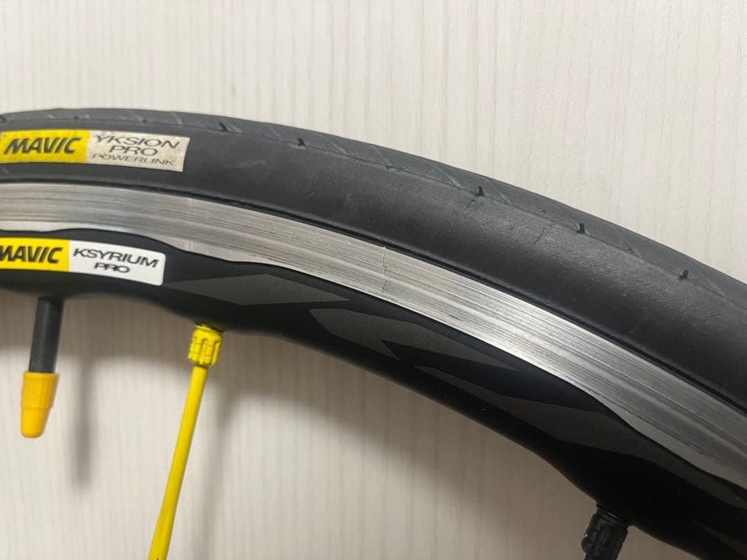 Mavic Ksyrium Pro リムブレーキ 前後セット 高性能ホイール