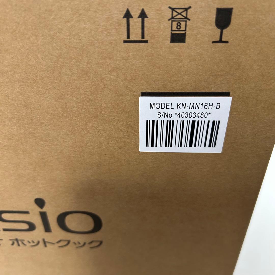 SHARP■ 電気圧力鍋　KN-MN16H-B ブラック　新品•未使用　ヘルシオ