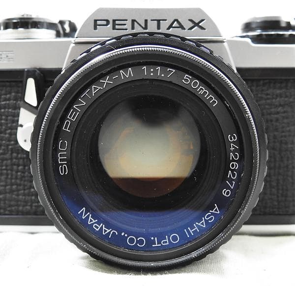 アサヒペンタックス製ME　smcペンタックス-M　50㎜F1.7【完動品】