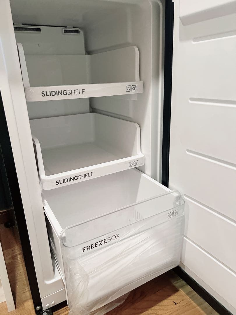 【送料込】スリム冷蔵庫 Haier JR-SX21A(W) 208L 冷蔵庫