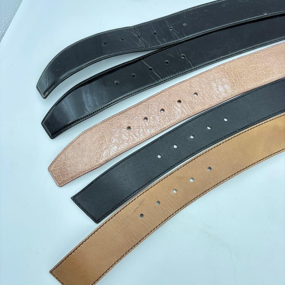 ルイヴィトン ロエベ ミュウミュウ ベルト まとめ売り 0704-S6397t