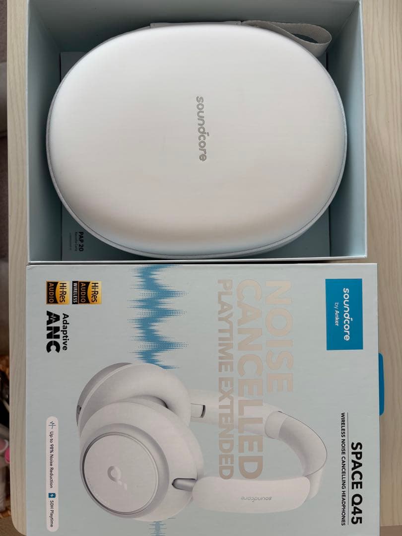 【箱・ケース付き】soundcore SPACE Q45 ワイヤレスヘッドホン