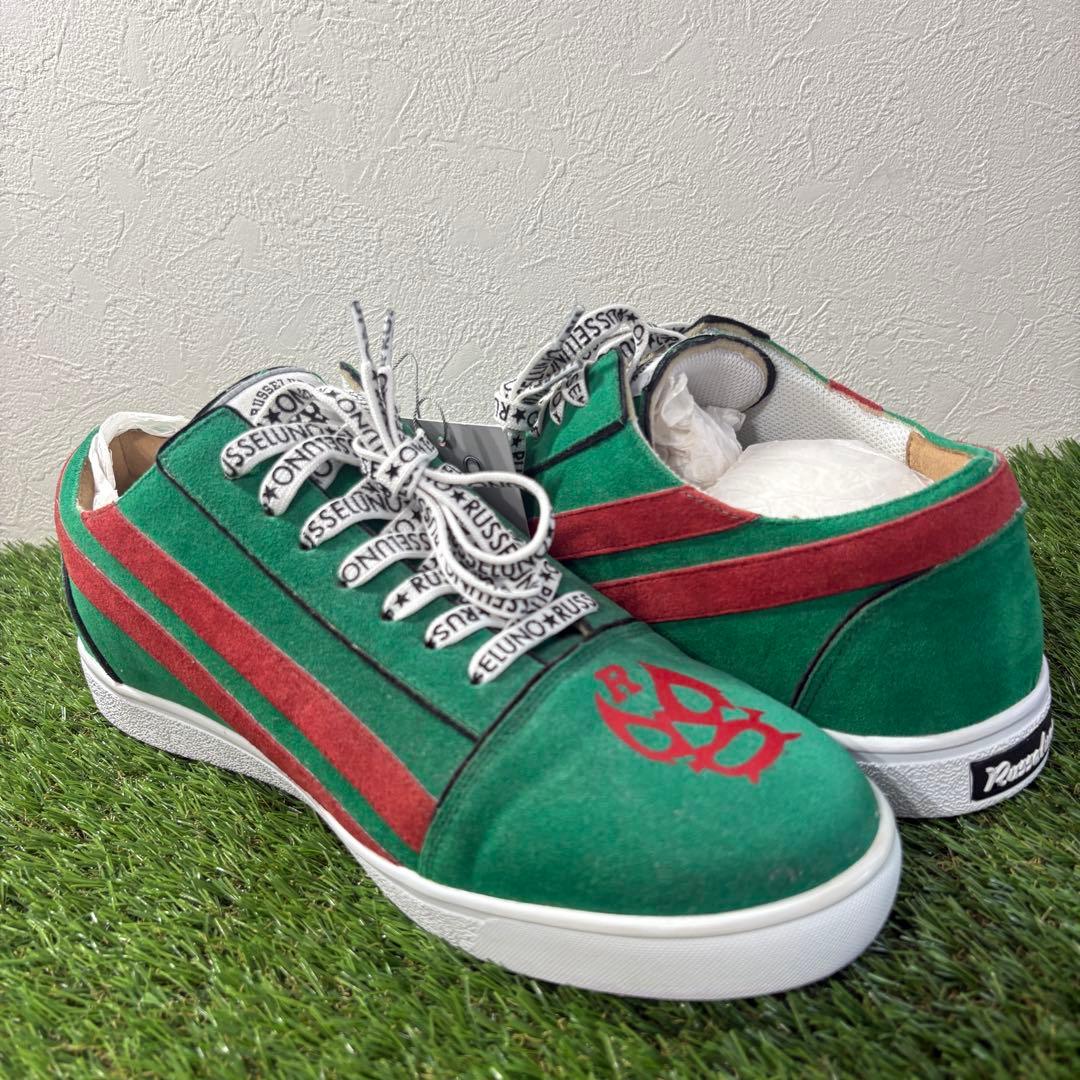 【RUSSELUNO】新品スウェード　スパイクレスゴルフシューズ　メンズ27㎝