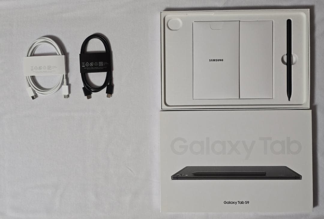 Galaxy Tab S9 Wi-Fi 本体&純正キーボード+ブックカバーセット