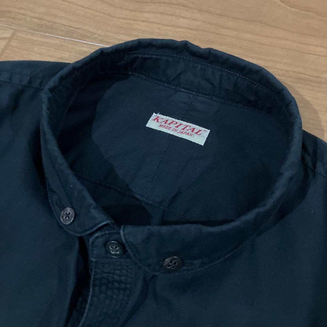 KAPITAL キャピタル オーバーサイズ シャツ ブラック S