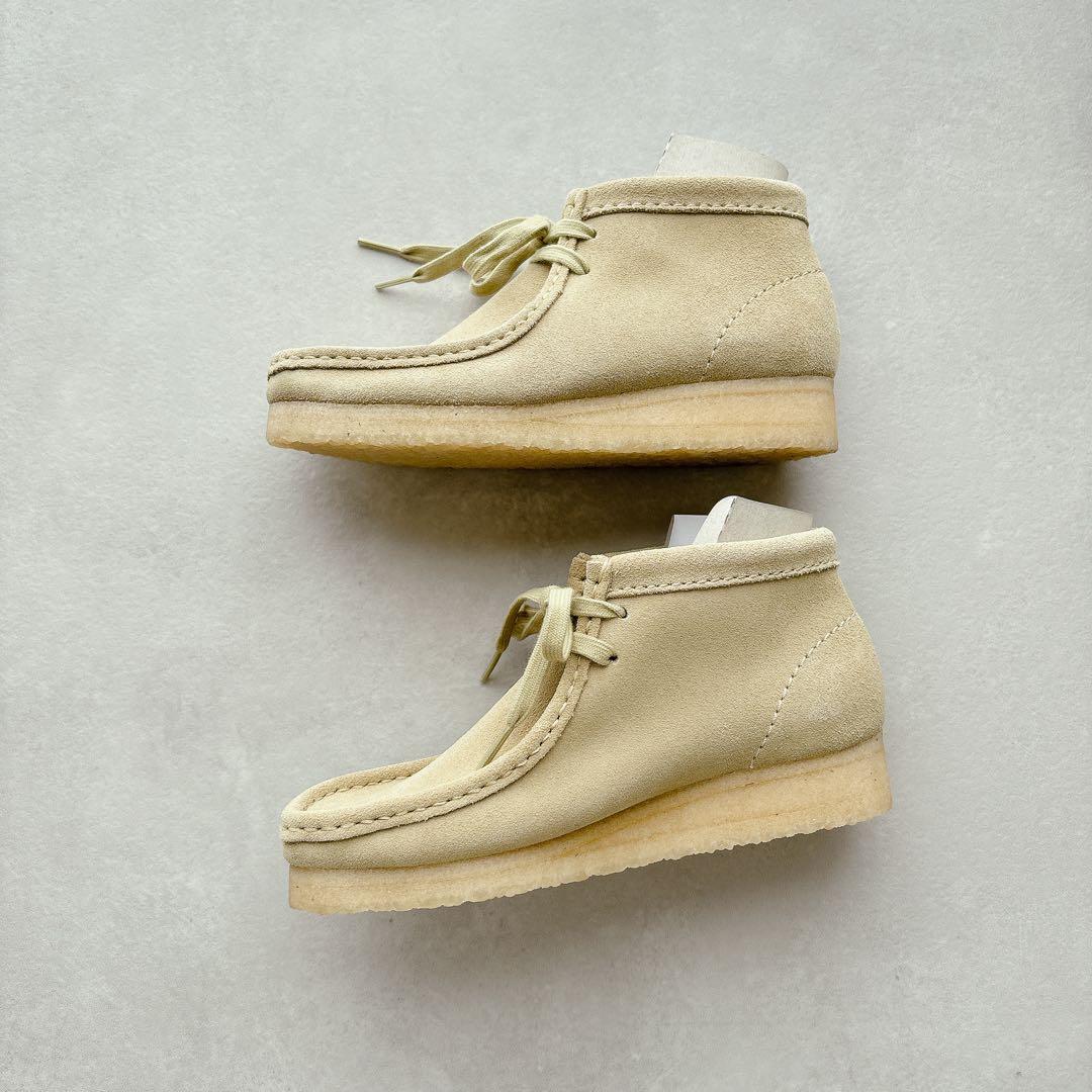 未使用　クラークス　ワラビー ブーツ　22