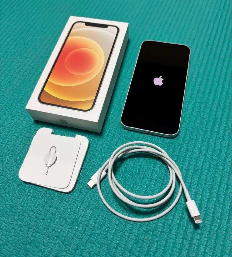 超美品！ほぼキズなし！ iPhone 12 256GB ホワイト 本体