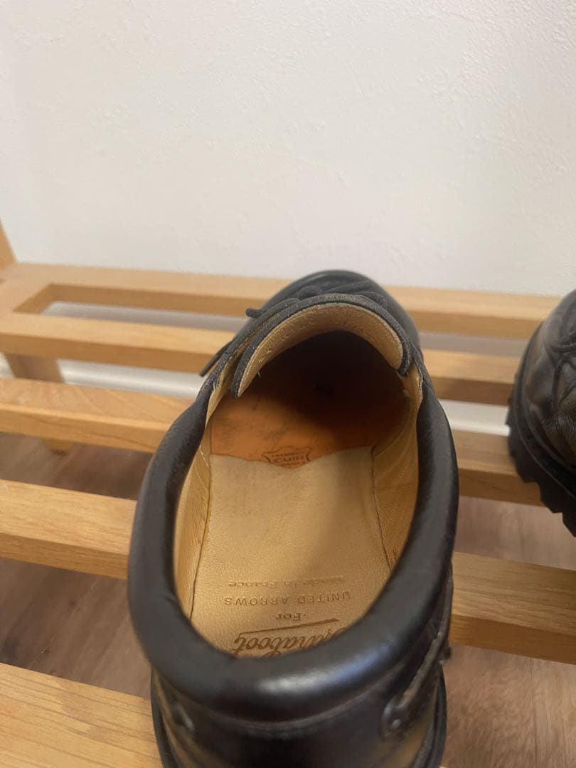 極美品 Paraboot シメイ ブラック ユナイテッドアローズ別注