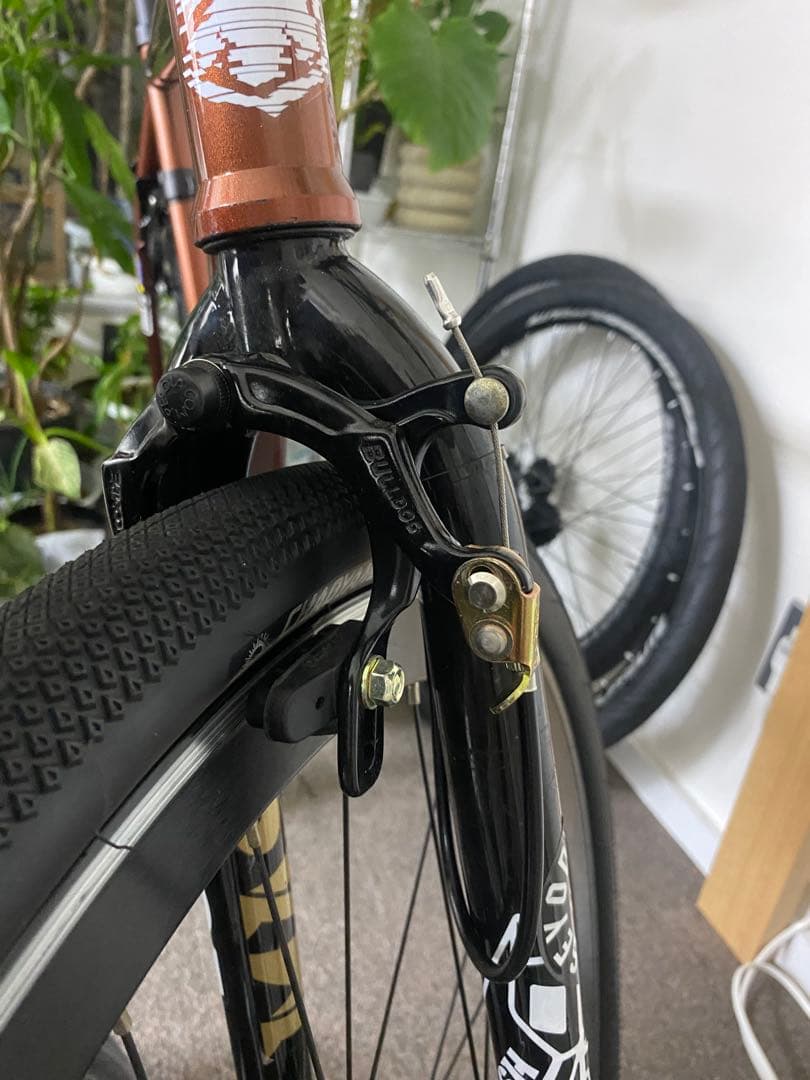 【希少】ダイアコンペ ブルドック 下引きブレーキ オデッセイ ピスト fgfs