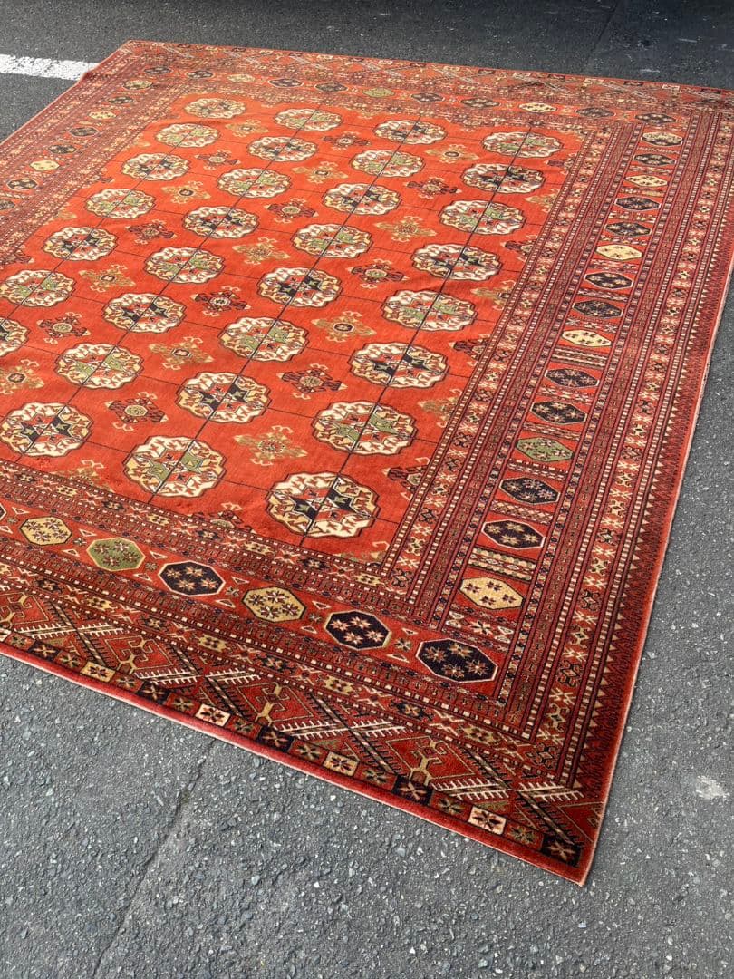 西ドイツ製　絨毯　カーペット　ラグ　ヴィンテージ　ビンテージ