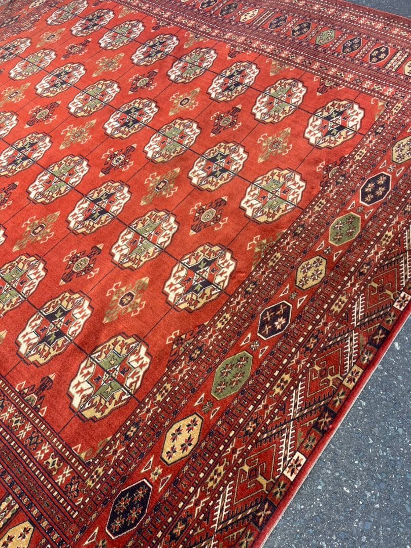 西ドイツ製　絨毯　カーペット　ラグ　ヴィンテージ　ビンテージ