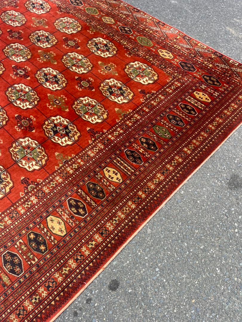 西ドイツ製　絨毯　カーペット　ラグ　ヴィンテージ　ビンテージ