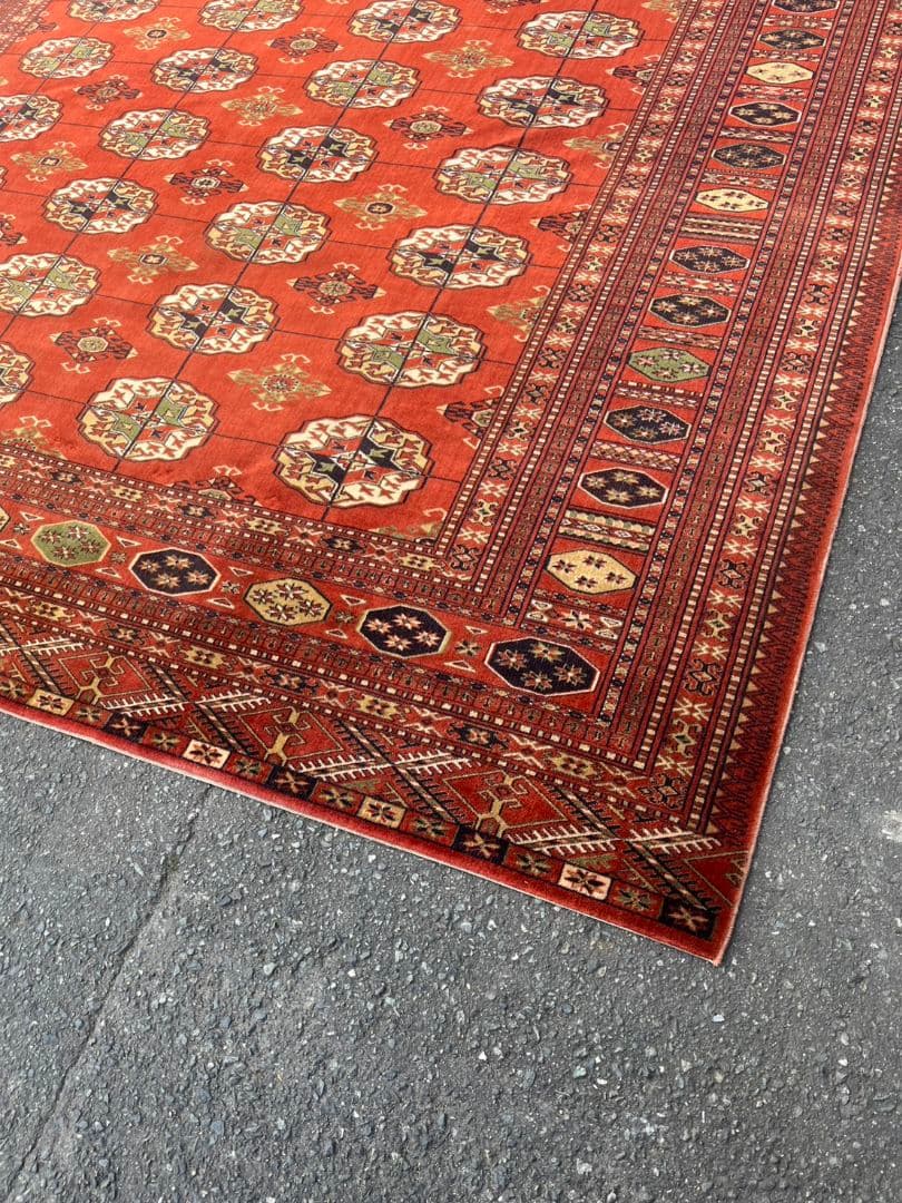 西ドイツ製　絨毯　カーペット　ラグ　ヴィンテージ　ビンテージ