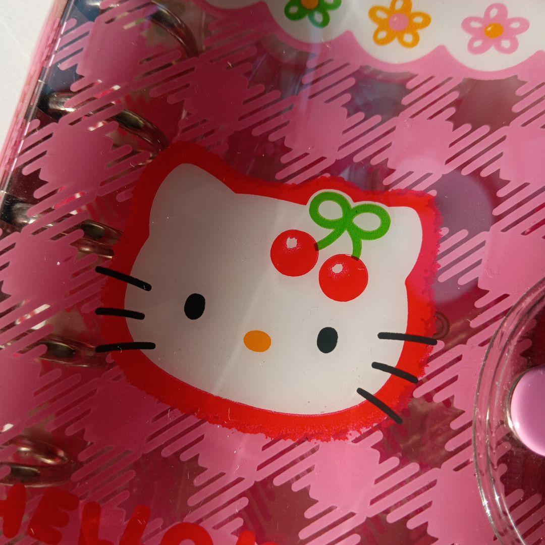 サンリオ　ハローキティ　バインダーケース　さくらんぼ　平成レトロ　1998年
