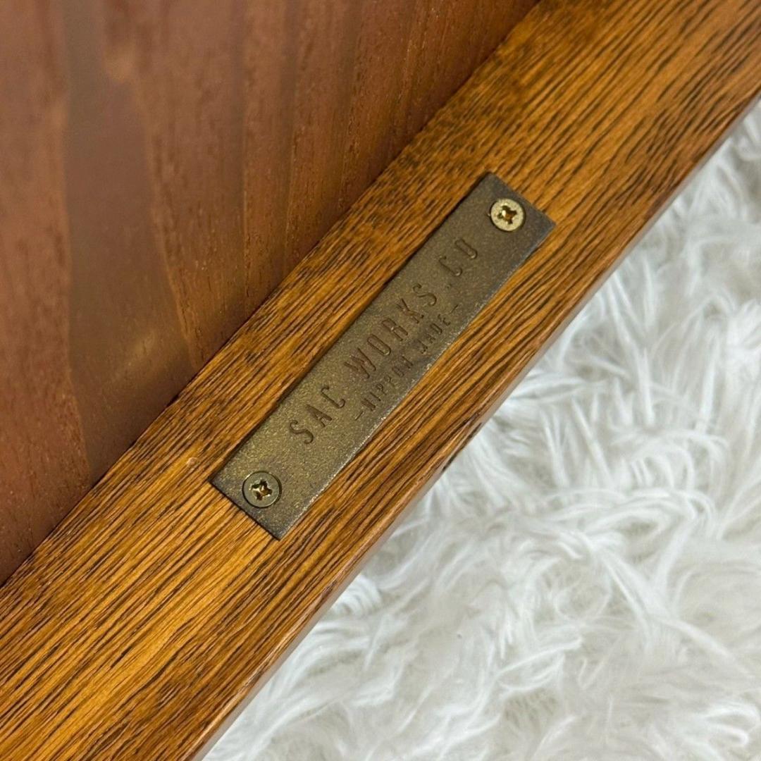 『北欧家具』SAC WORKS サイドテーブル　チーク材　無垢材