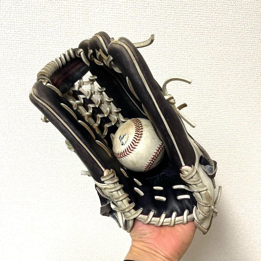 844 ウィルソン ベアー 型抜群 即戦力 軟式 外野手用グローブ