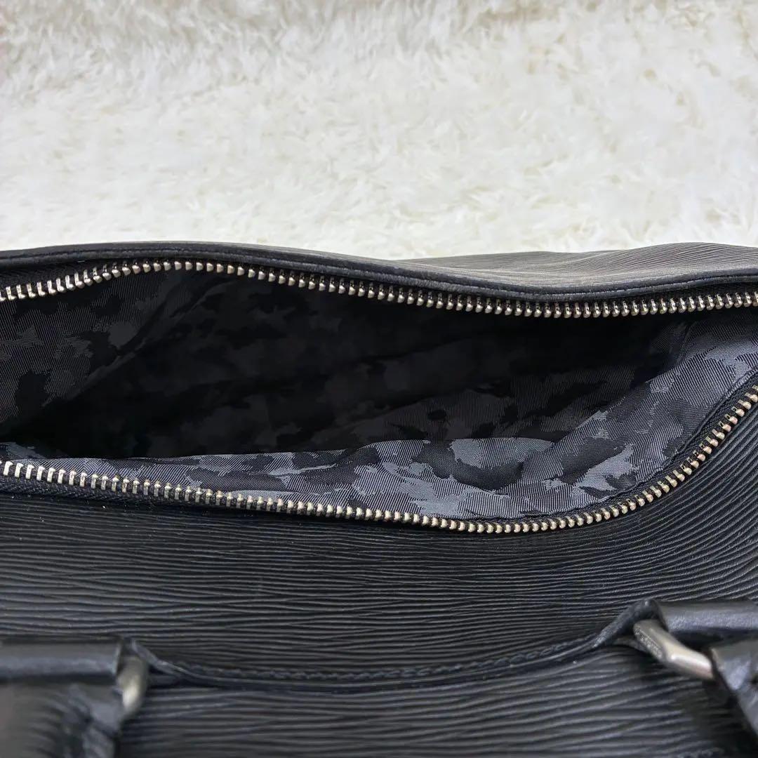 aniary アニアリ　ビジネスバッグ　ブリーフケース　レザー　ブラック　黒