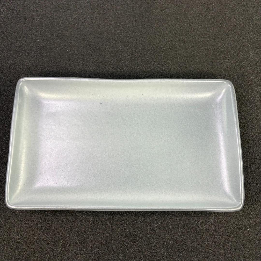 ANFORA マットグレイ レクタンプレート　６枚　アンフォラ　メキシコ 角皿