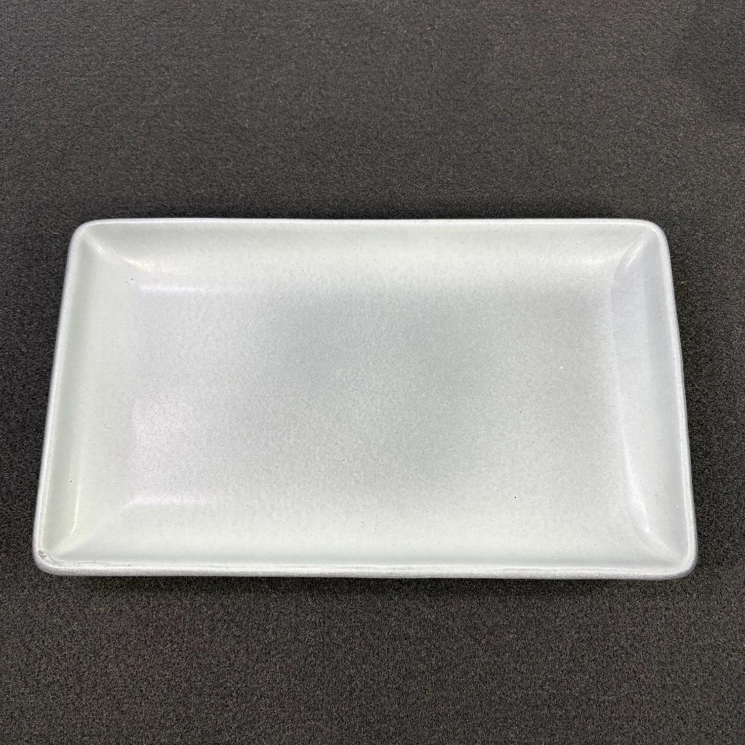 ANFORA マットグレイ レクタンプレート　６枚　アンフォラ　メキシコ 角皿