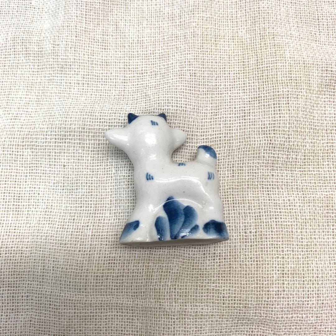 レア✴︎旧ソ連ハンドメイド　鹿の親子　ソビエト製