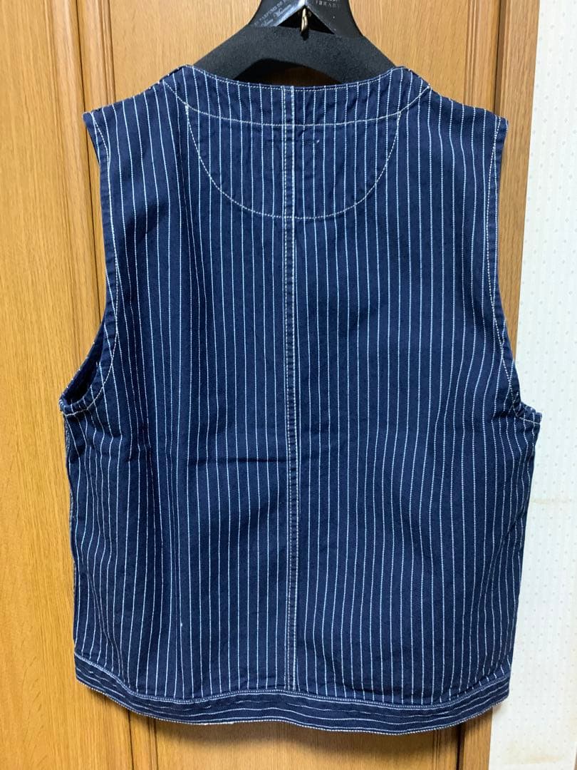 SCHOTT オールドヒッコリーデニムベスト