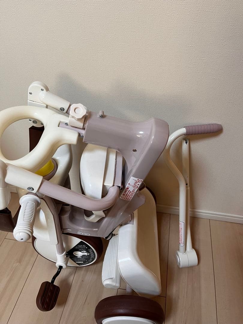 iimo 三輪車　#02 折りたたみ　ホワイト