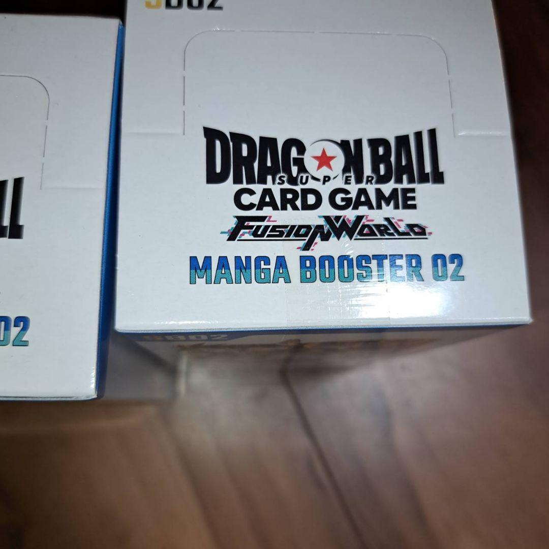 ドラゴンボールカードゲーム MANGA BOOSTER 02 テープ付き2BOX