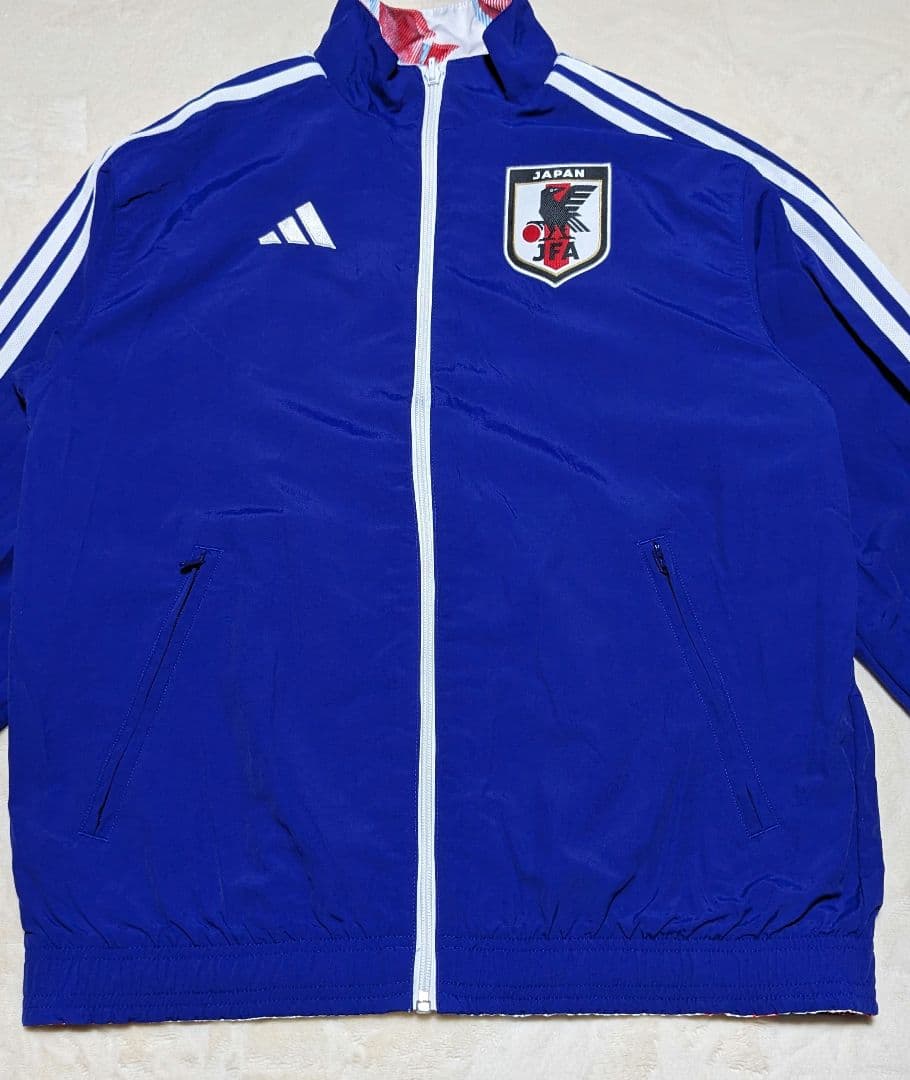 【極美品】日本代表 リバーシブル 2022アンセムジャケット “折鶴モデル” M