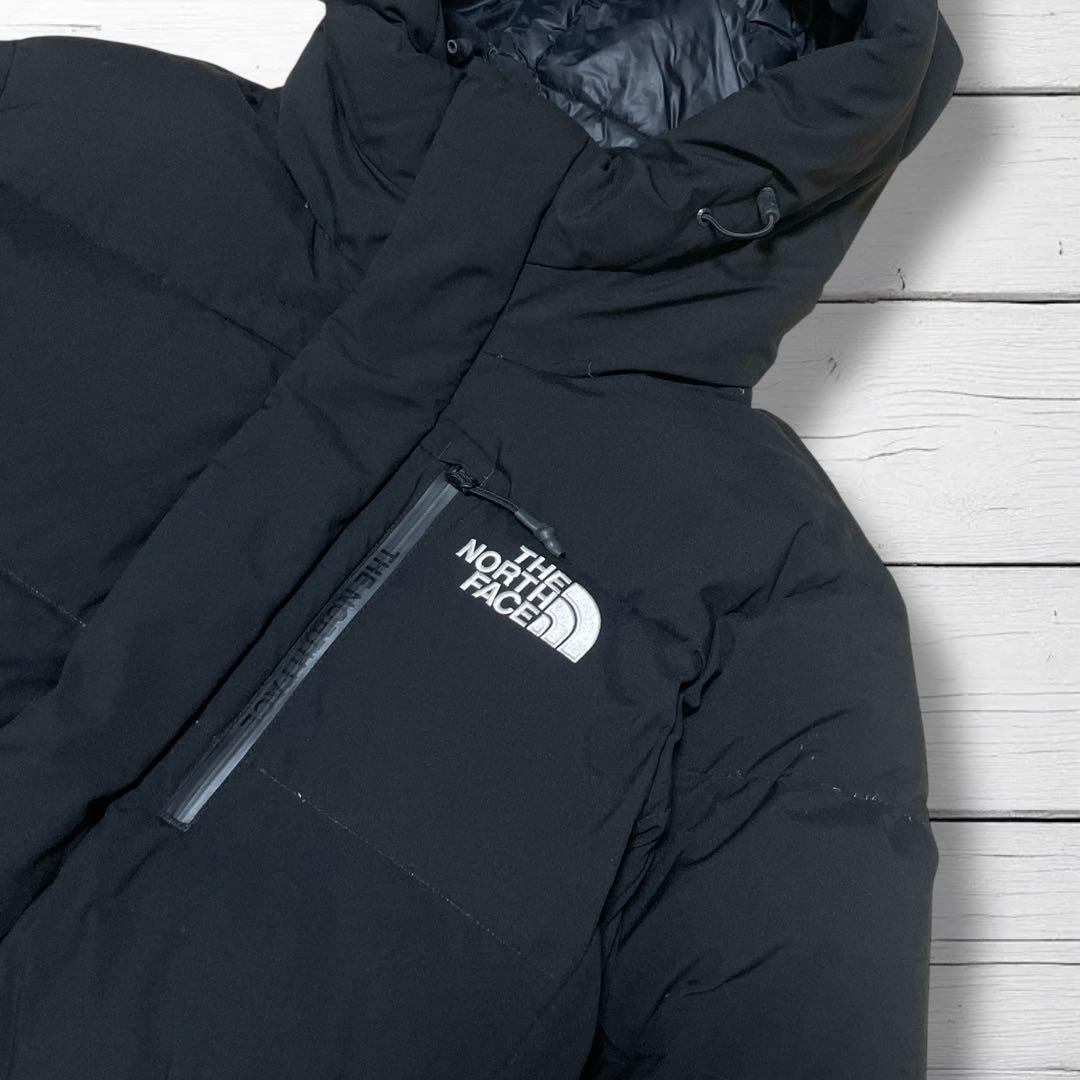 美品　ノースフェイス DRYVENT ダウンジャケット ブラック M フード付き
