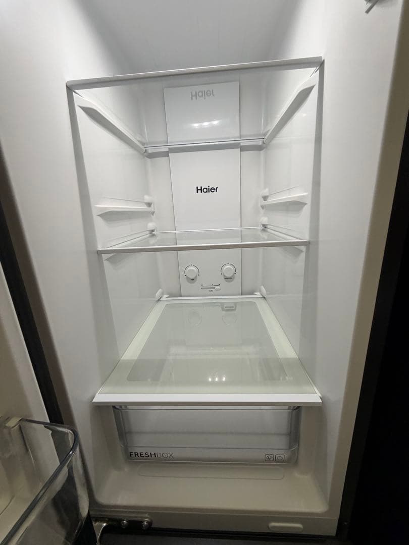 Haier JR-SX21BL-W 冷蔵庫 2ドア 208L 左開き 手渡し限定