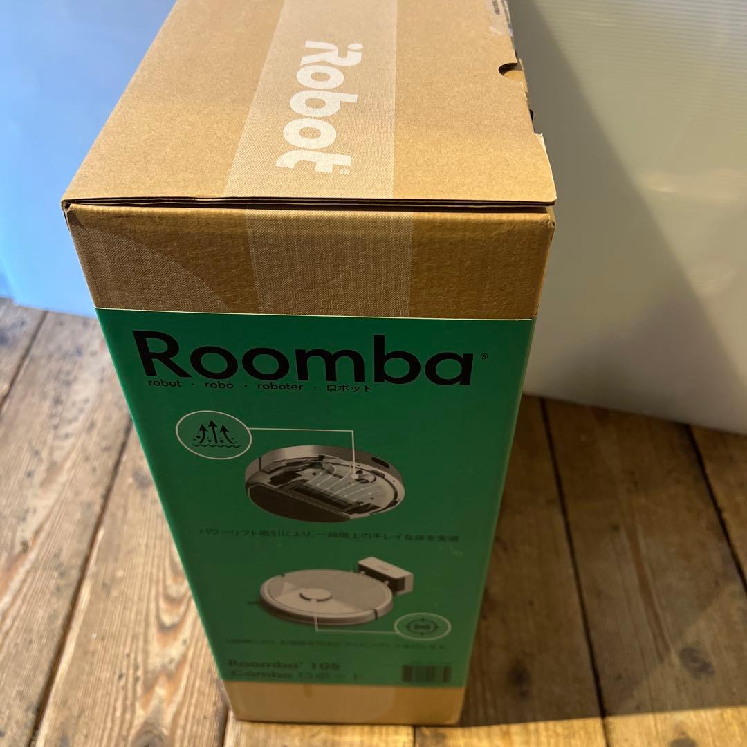 新品未使用品Roomba 105 Combo ロボット掃除機　保証書付き