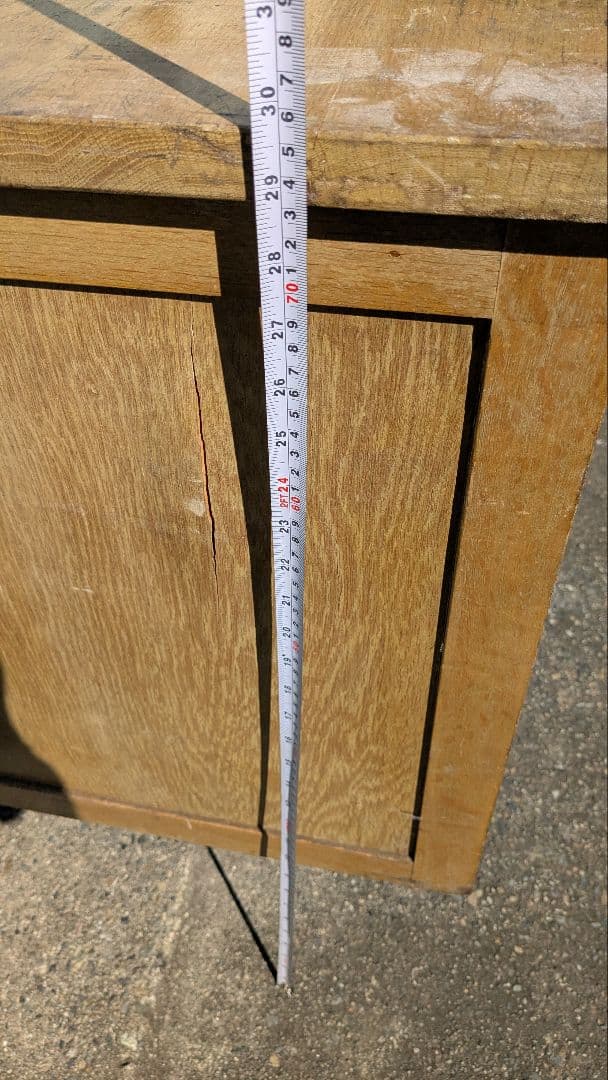 木製シンプルデスク 昭和レトロ 勉強机 机 古民具 古民家 アンティーク