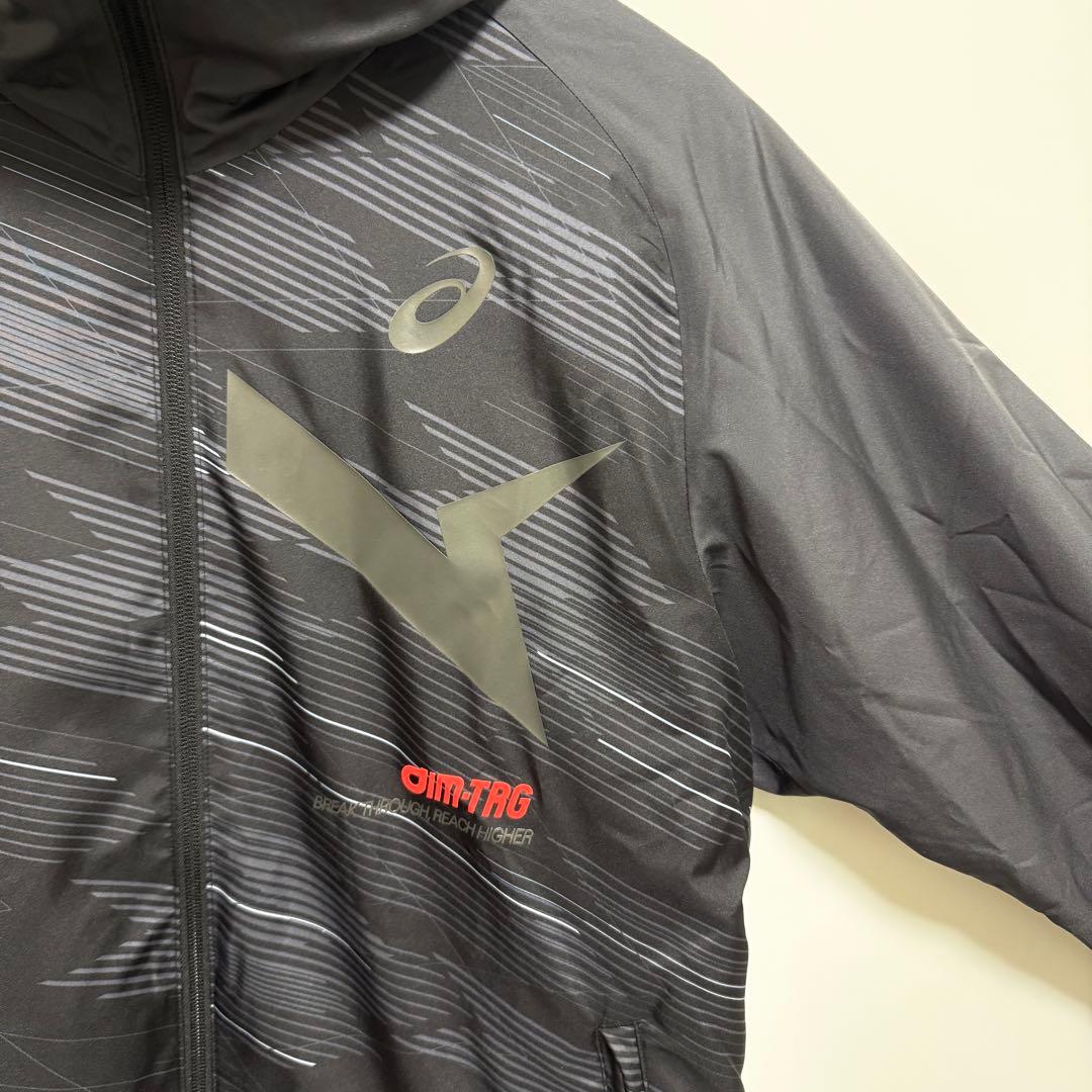 新品 アシックス AIM-TRG裏トリコットグラフィックウィンドブレーカー M